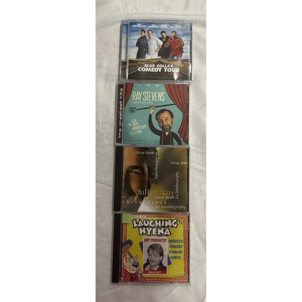 Lot of 6 Blue Collar Comedy‎ Cds (Larry the Cable Guy/Jeff Foxworthy/Ron White)